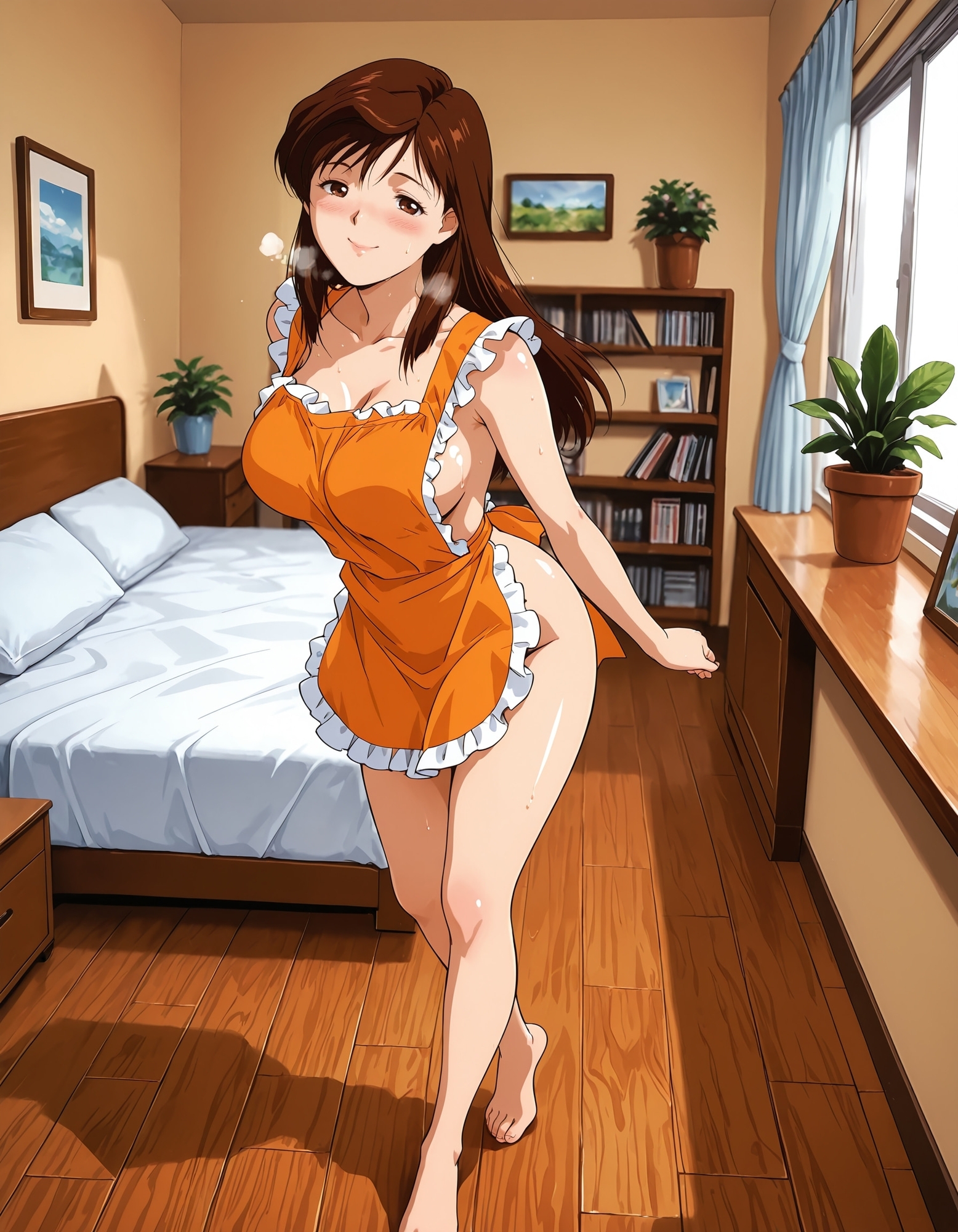 【るんぽす】料理好きで子供好き家庭的な彼女とのひと時をお楽しみください『スーパー脱◯麻雀:Re【PVI:栗〇真理編】』10