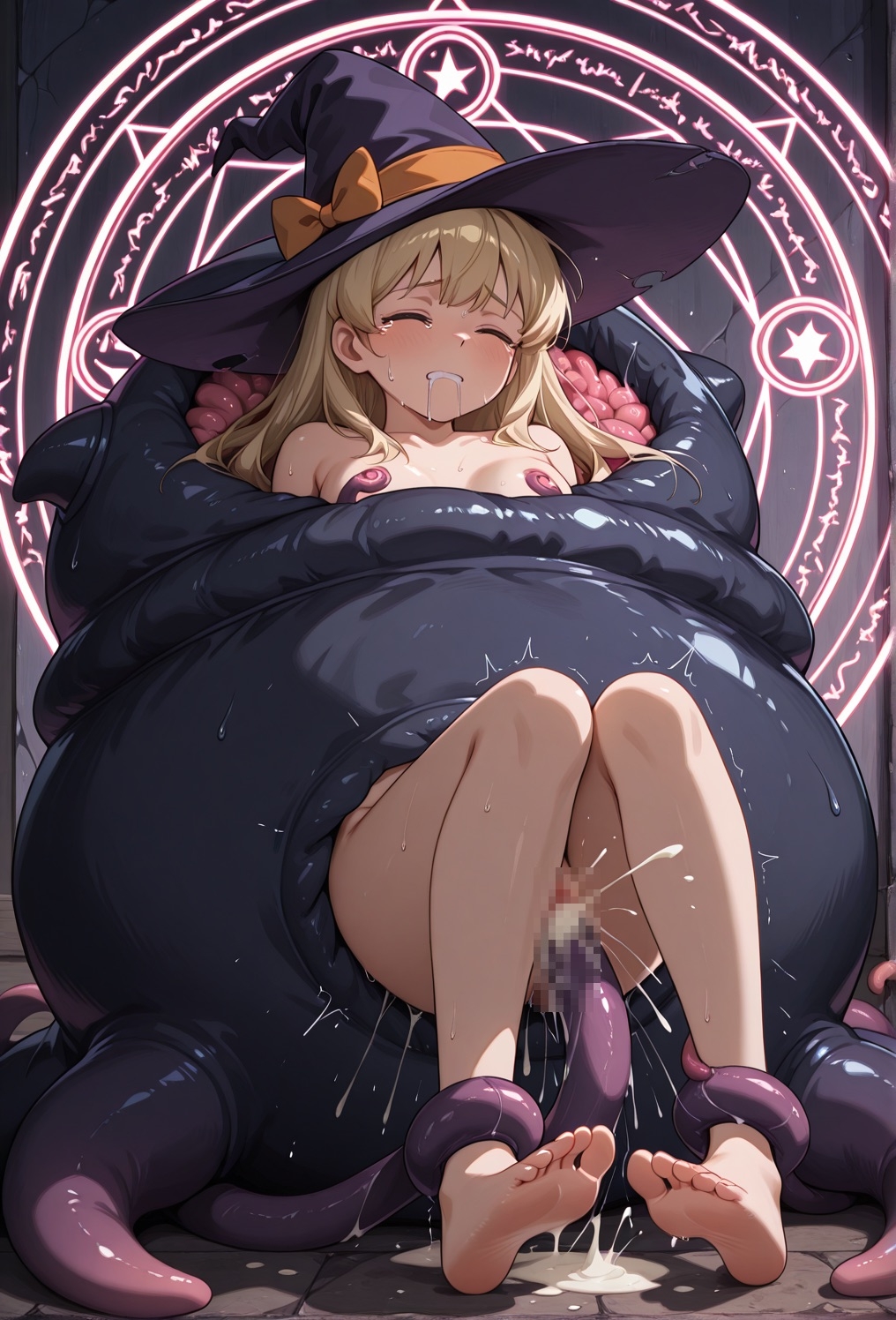 宇宙軟体に捕まって弄ばれる魔法使い CASE#02_9