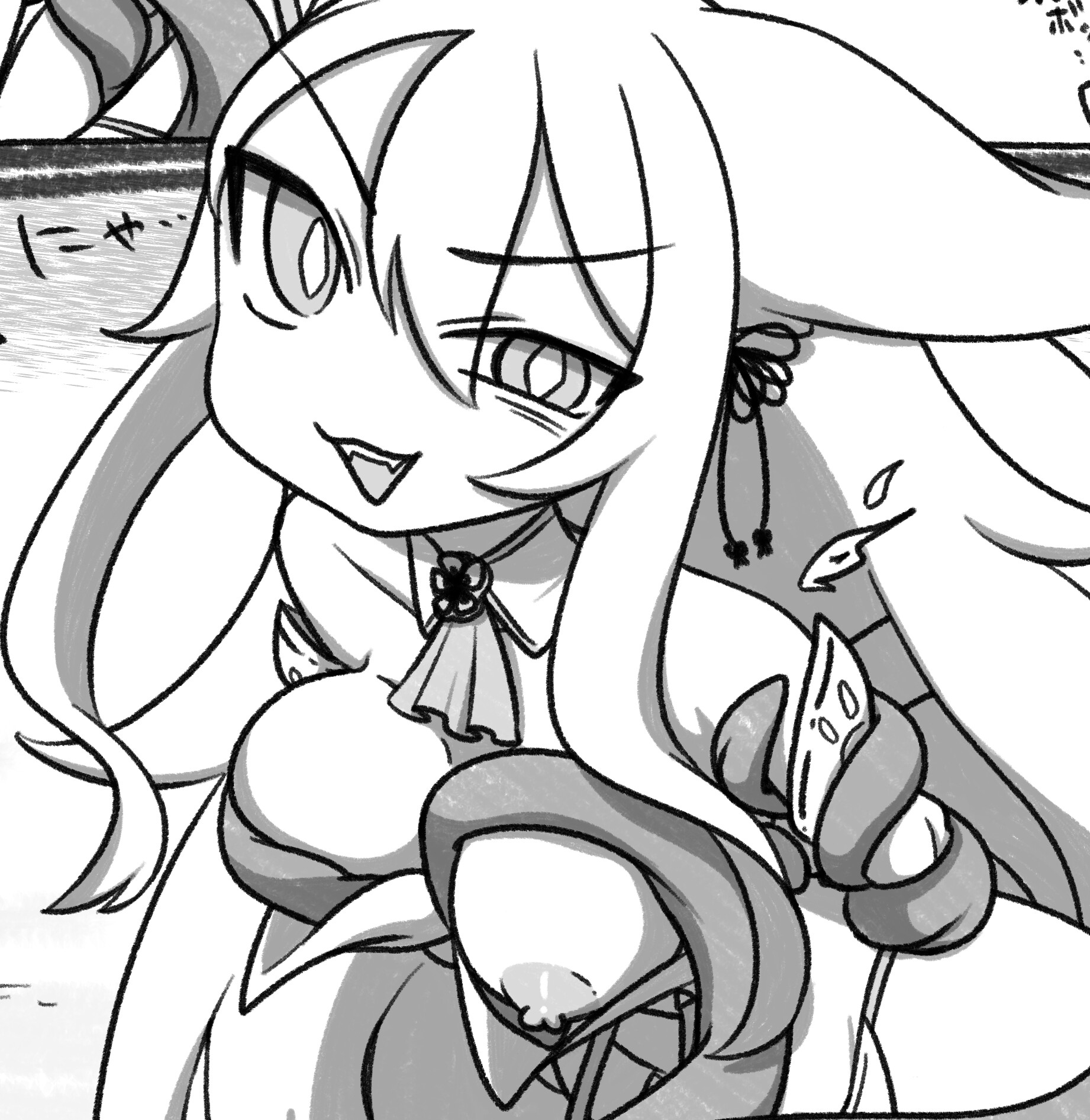 御奉仕狐巫女シズク4話:触手に弄ばれし狐巫女 画像2