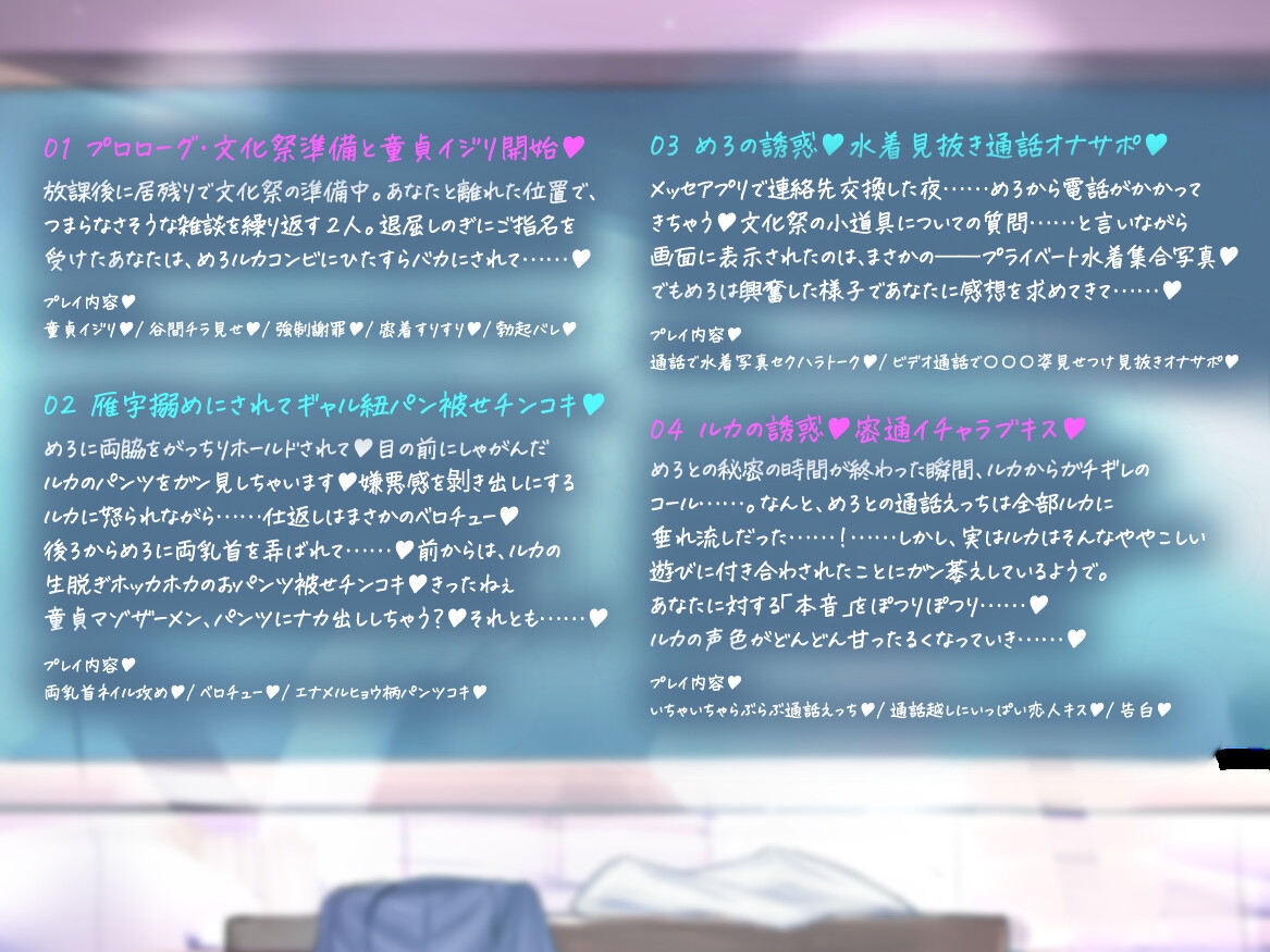 オタクにやさしくないギャル ～自己中&性悪Wギャルにマゾちんぽをイジめられまくる日々～ 画像6