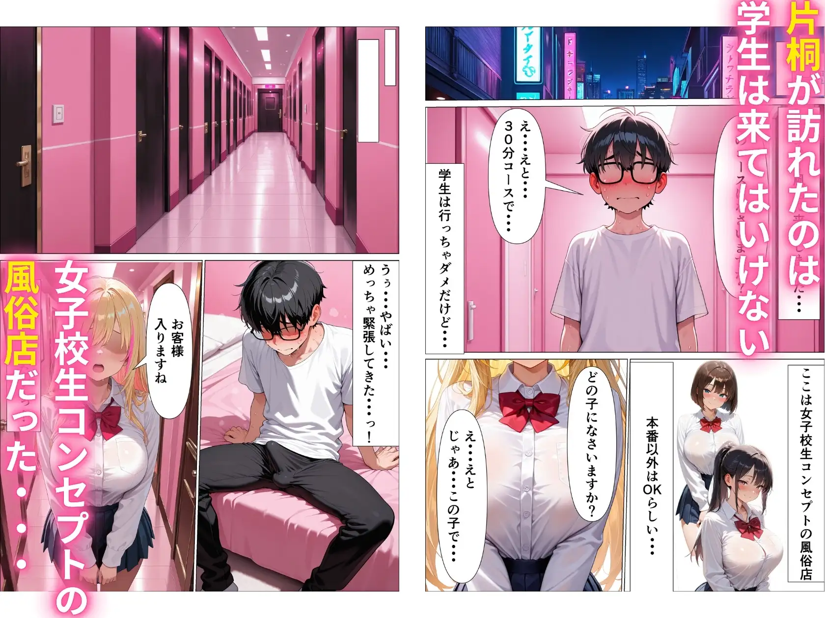 僕を見下す一軍ギャルが風俗店で働いていた件 サンプル画像 3