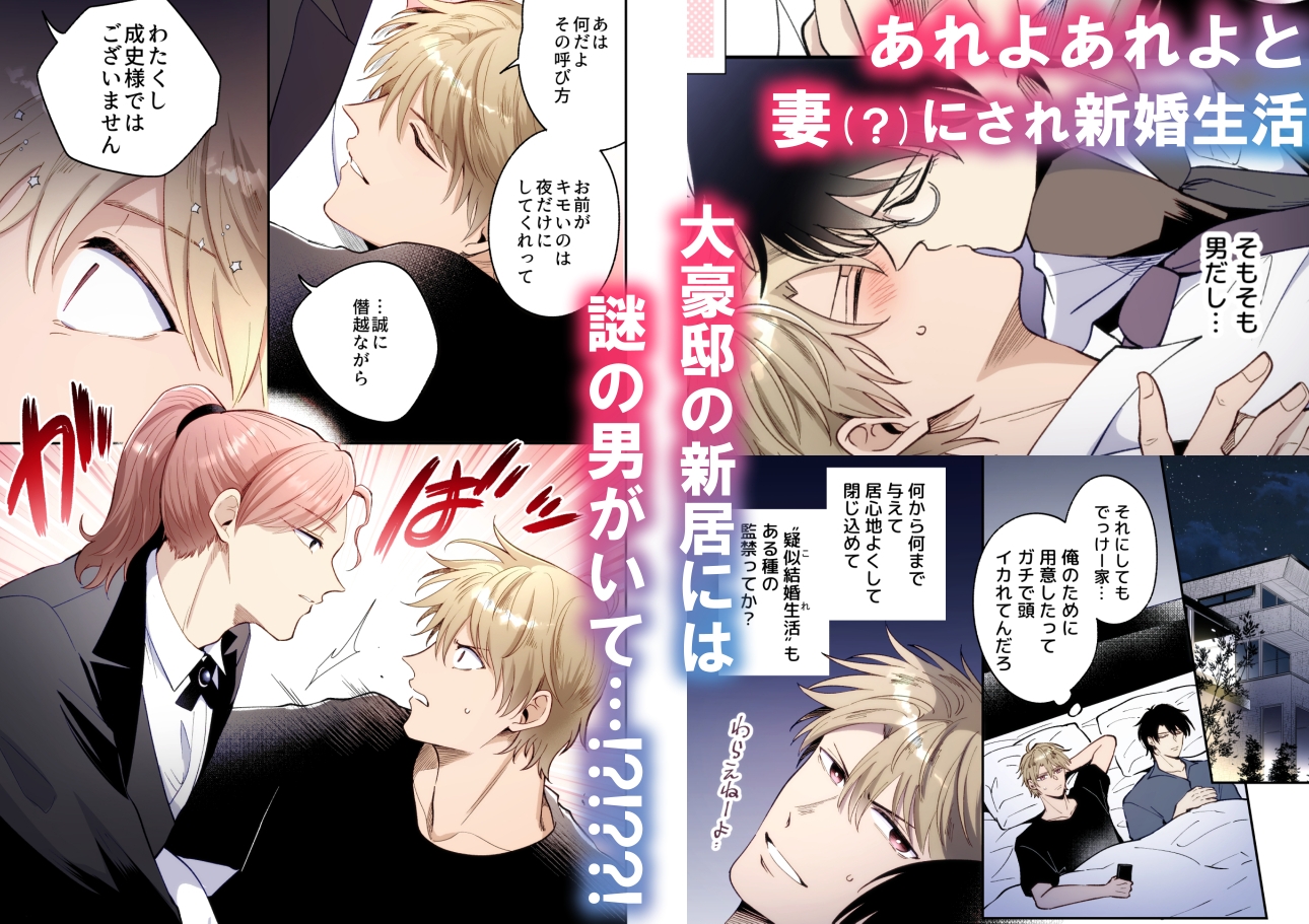 【フルカラー版】勃たないヤリチン元ホストがハマるとヤバい男に監禁されるマリッジブルー 画像2