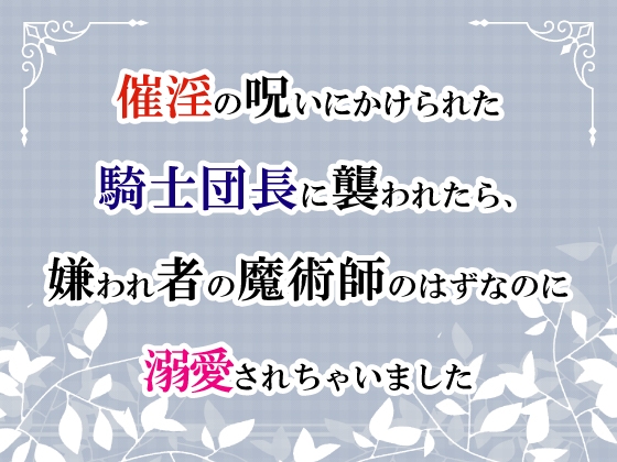 催淫の呪いにかけられた騎士団長に襲われたら、 嫌われ者の魔術師のはずなのに溺愛されちゃいました