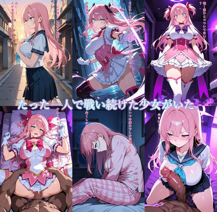 魔法少女リンネ堕落記録 ―精液中毒に堕ちるまで [にゅーたいぷ] | DLsite - R18