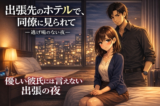 出張先のホテルで、同僚に見られて ―逃げ場のない夜―