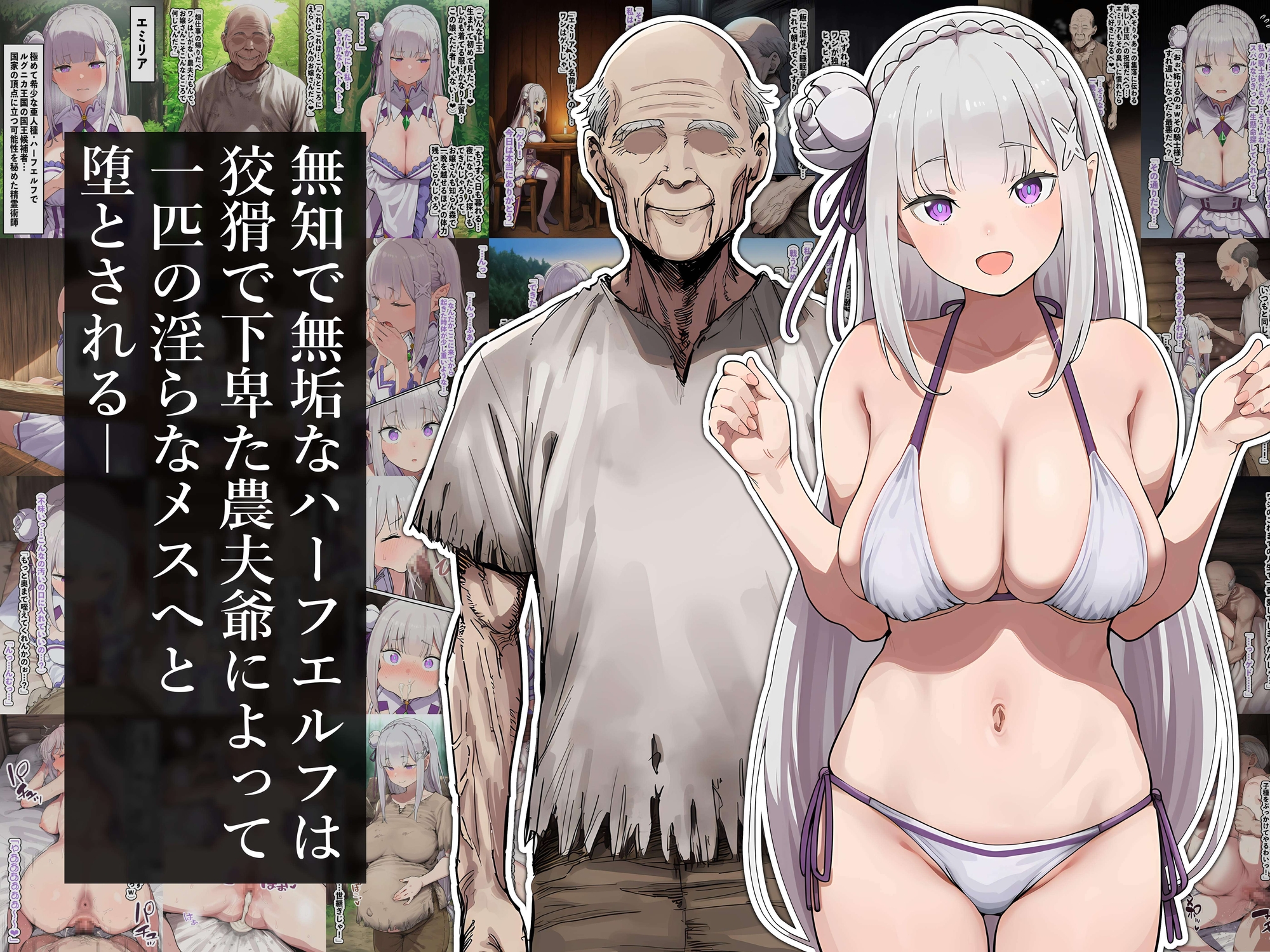 【総集編】美少女がキモ男に妊娠させられる-Vol.2- [美少女がキモ男に妊娠させられる♡] | DLsite - R18