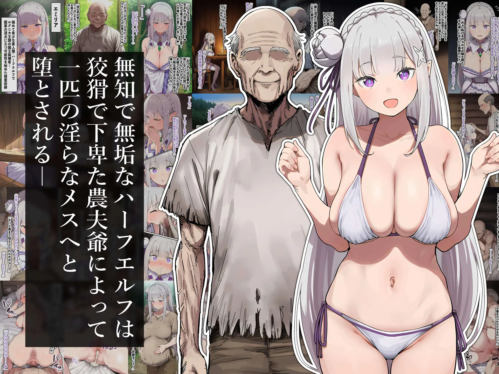 【総集編】美少女がキモ男に妊娠させられる-Vol.2- [美少女がキモ男に妊娠させられる♡] | DLsite - R18