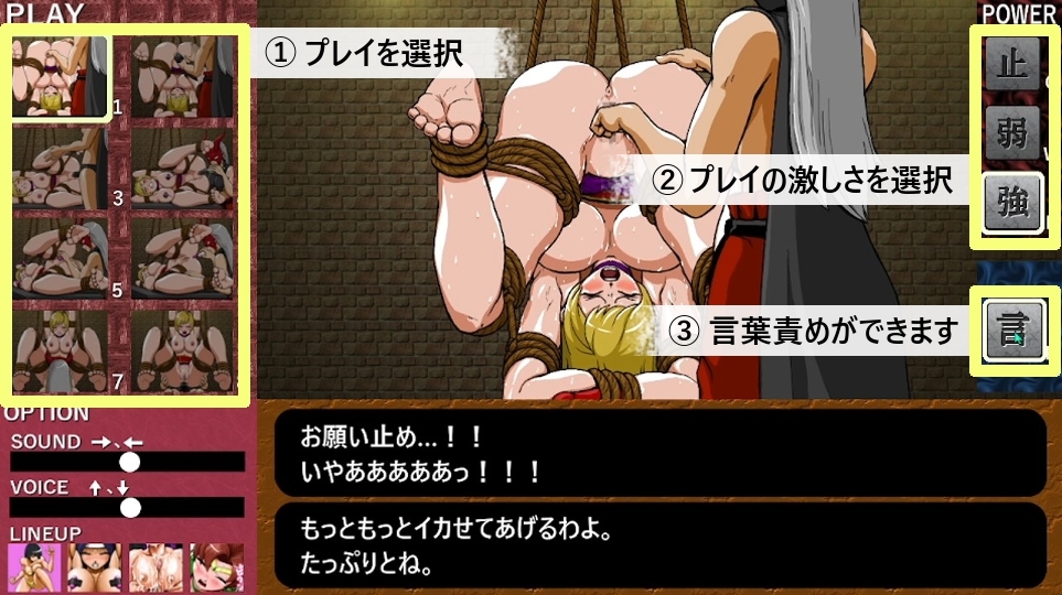 レズ責め拘束絶頂ショー～L.W Girl編～ 画像1