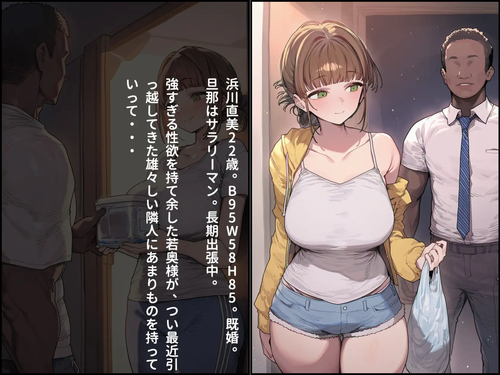 爆乳妻団地妻の性事情お隣さん編 [FudooManken] | DLsite - R18