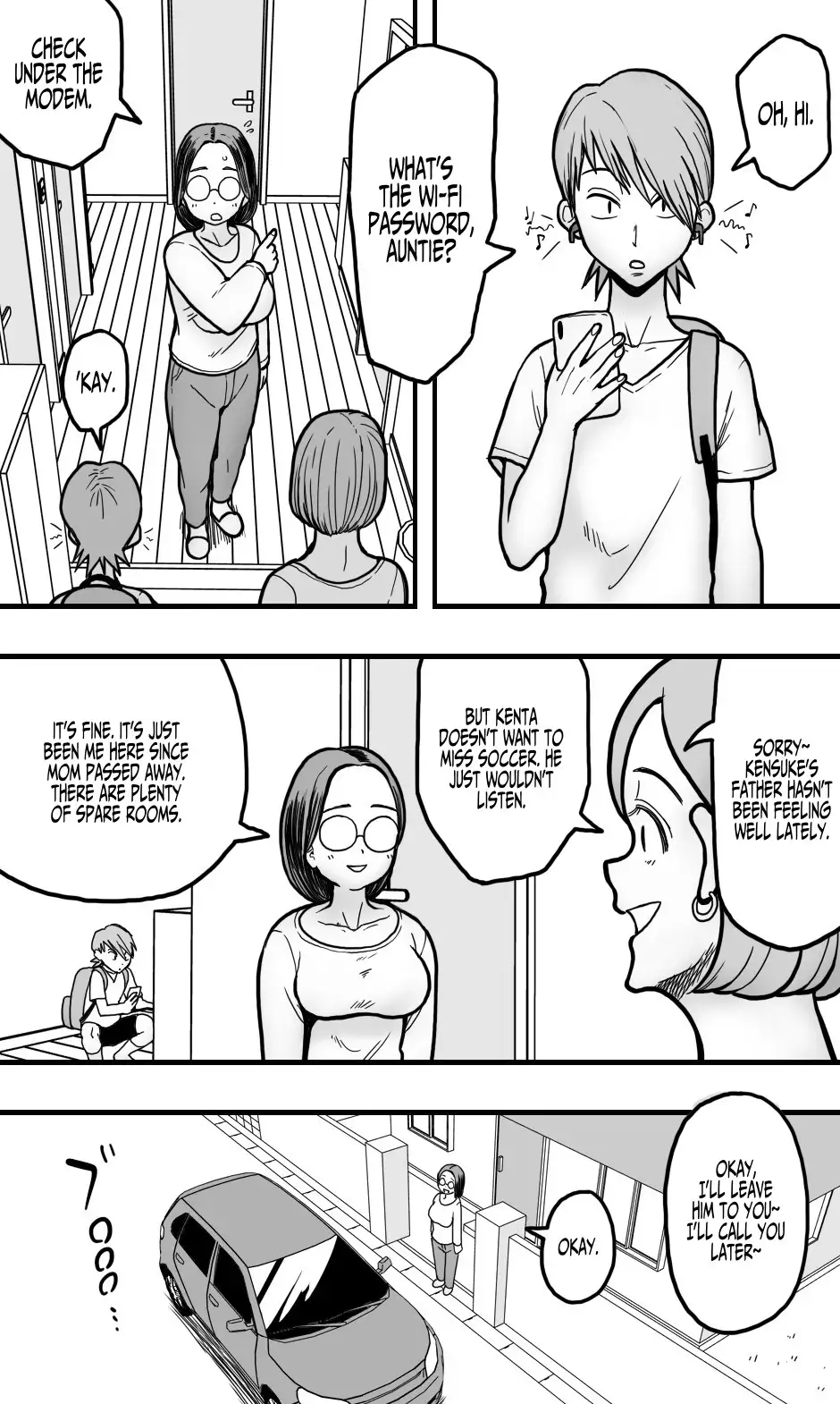 【英語版】アラフォー処女の地味叔母、生意気な甥っ子相手にとうとう発情してしまう preview