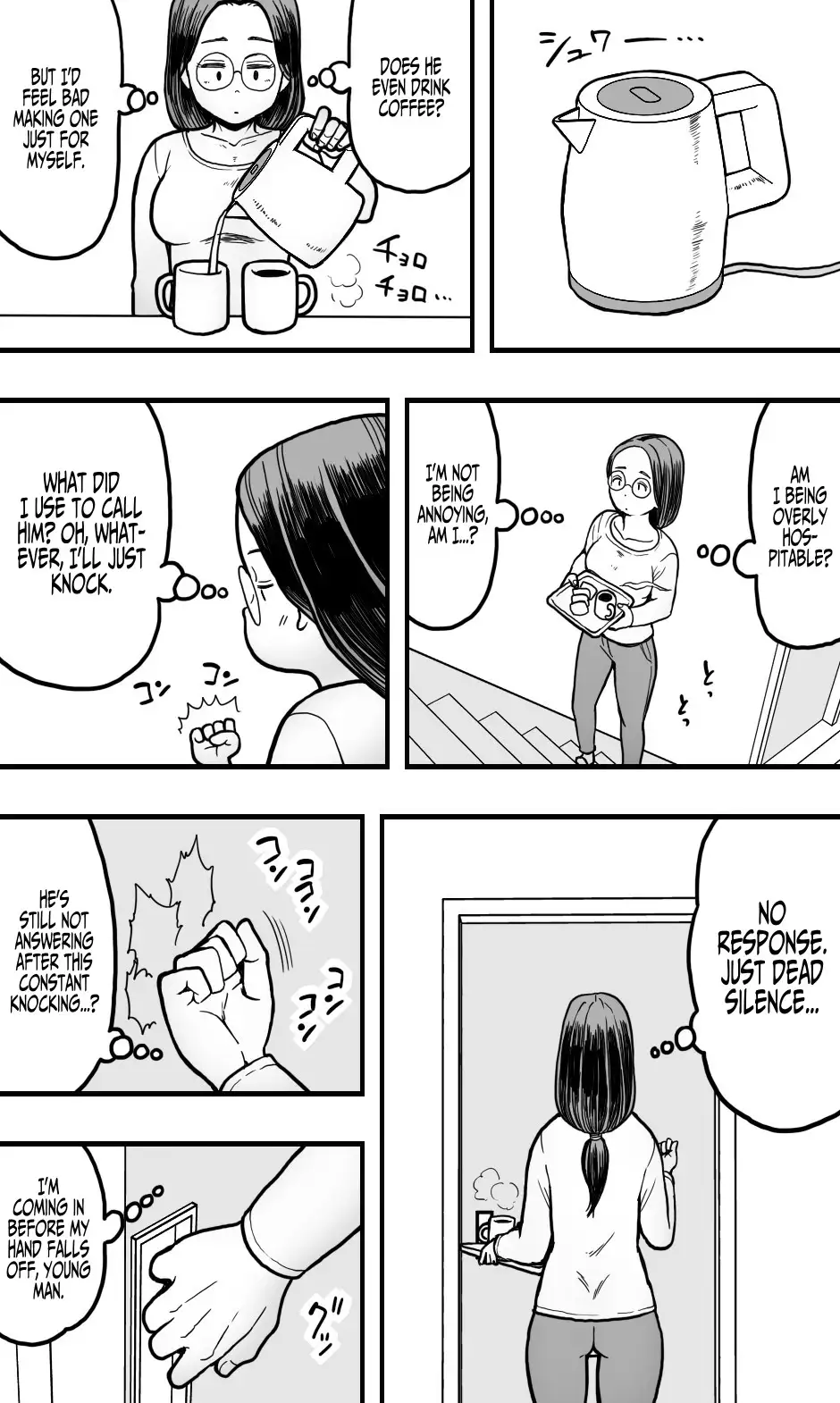 【英語版】アラフォー処女の地味叔母、生意気な甥っ子相手にとうとう発情してしまう preview