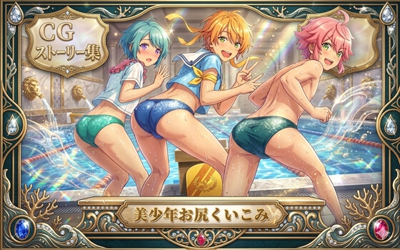 超美麗な美少年おしりくいこみ CGストーリー集