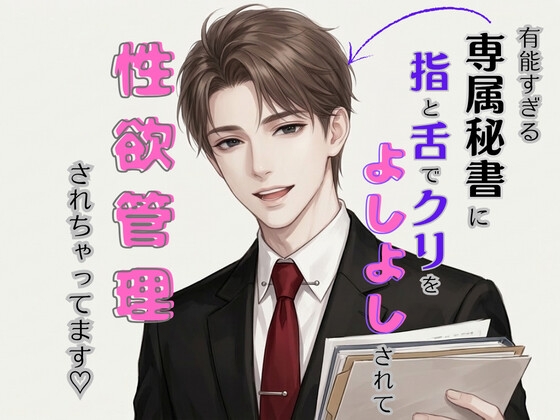 有能すぎる専属秘書に舌と指でクリをよしよしされて性欲管理されちゃってます♡