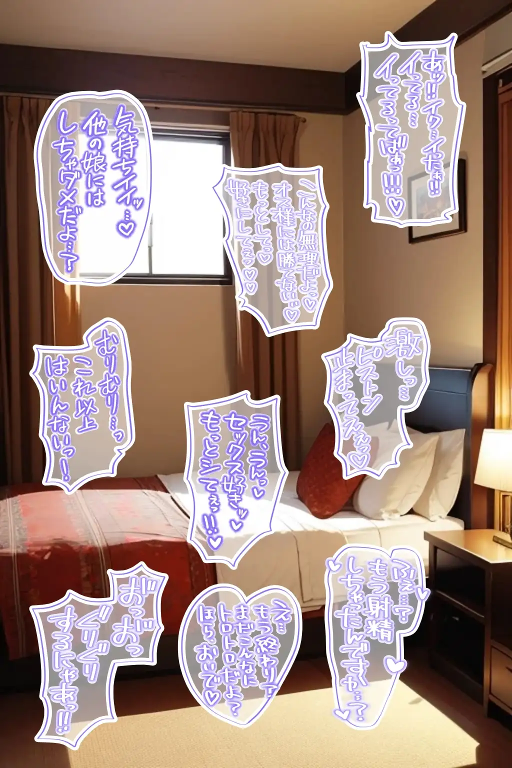 18禁マンガ・同人イラスト集に使える『エッチなカキモジ風ふきだし』素材集4 [同人活動の素材屋さん] | DLsite 同人 - R18