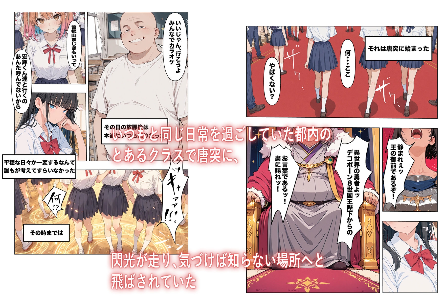 異世界、洗脳クラス サンプル 1