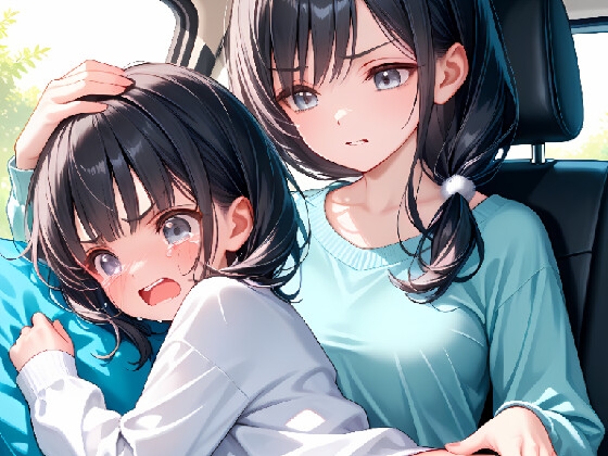 母/娘(オリジナルキャラクター)お尻叩きイラスト集