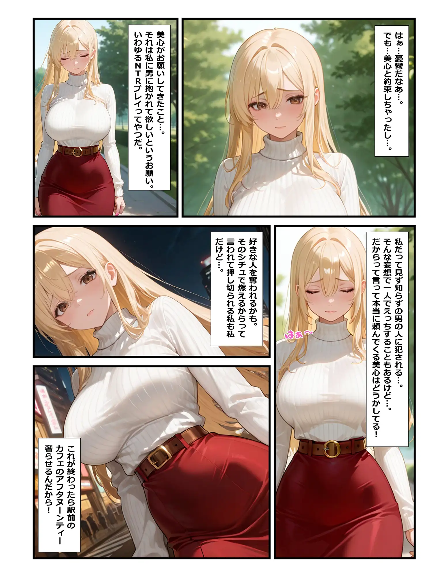 レズ彼女を寝取らせ！狂気の子作り孕ませ計画 サンプル画像 2