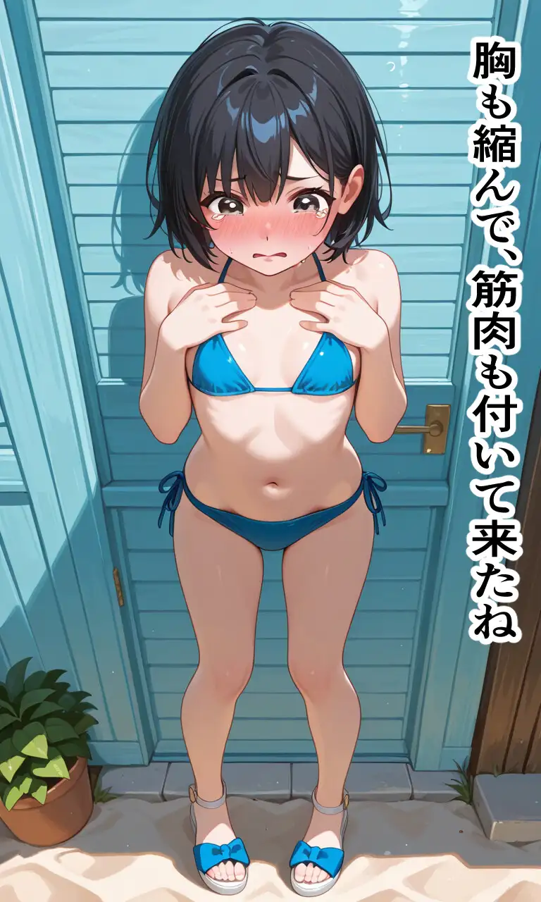 男体化・光線を受けたメスだった者達の末路 サンプル画像 3
