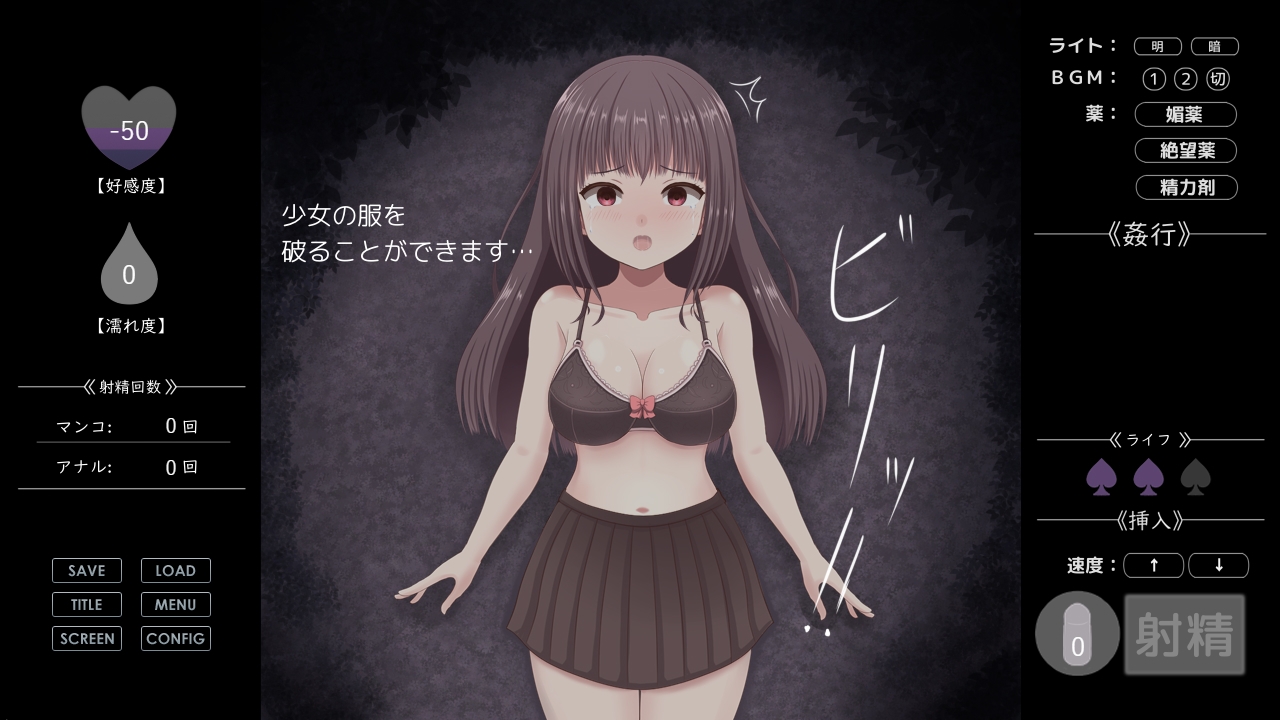 無理やりHシミュレーション～家出少女を凌○～ 画像3