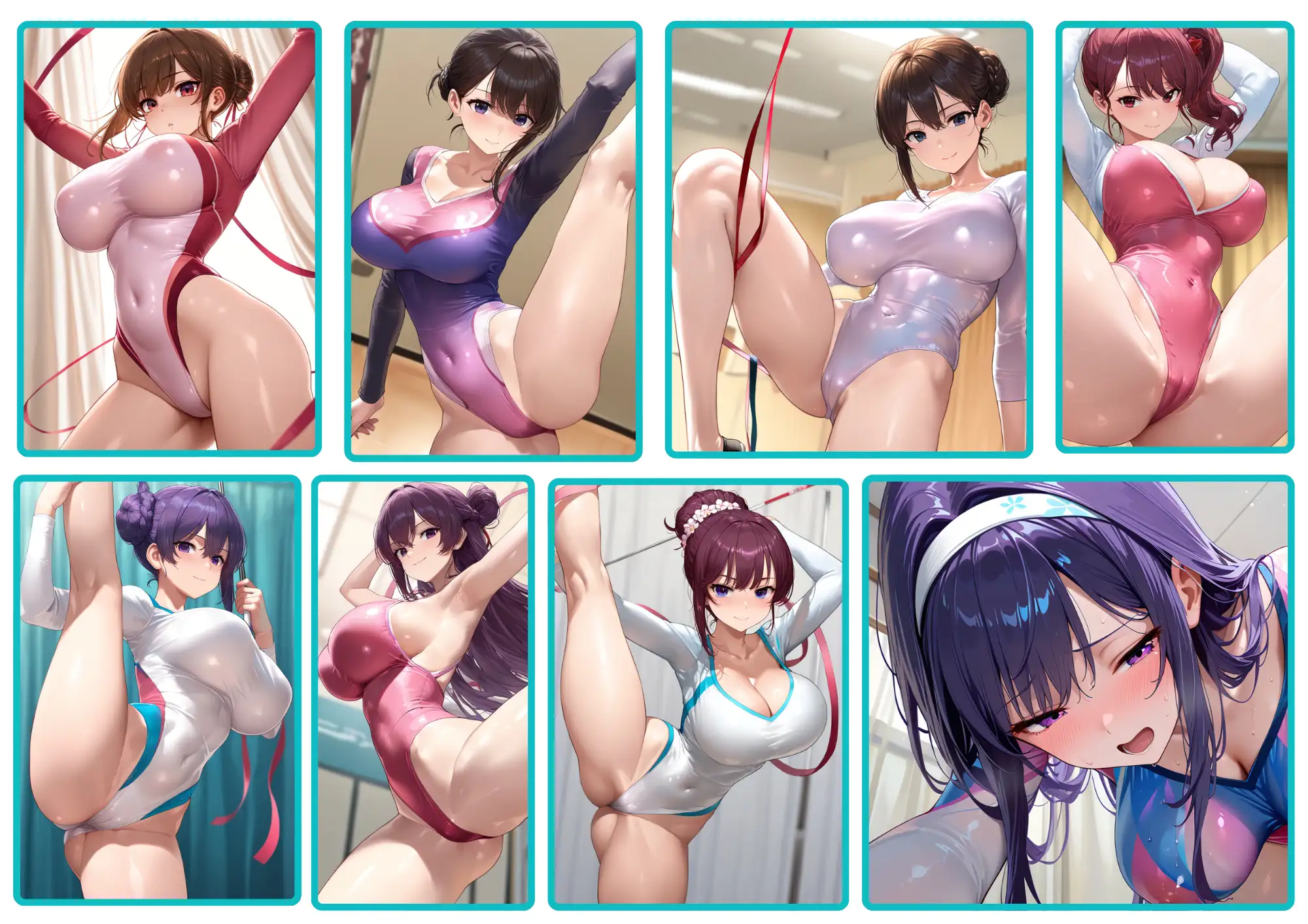 巨乳新体操部秘密の強化合宿 [紳士丸] | DLsite - R18