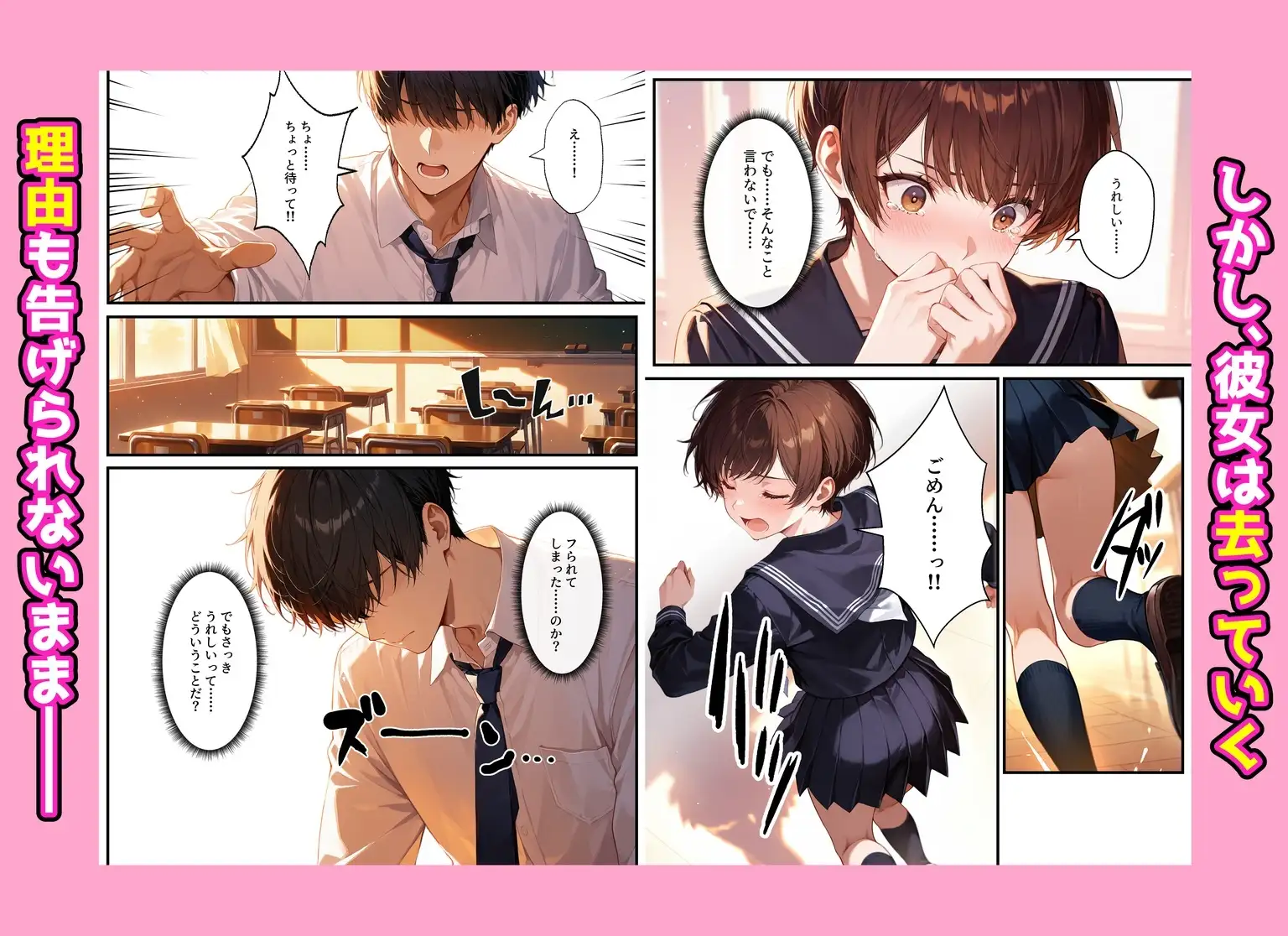 デリヘル呼んだらフられた子と再会して、あまあまなエッチした話 サンプル画像 2
