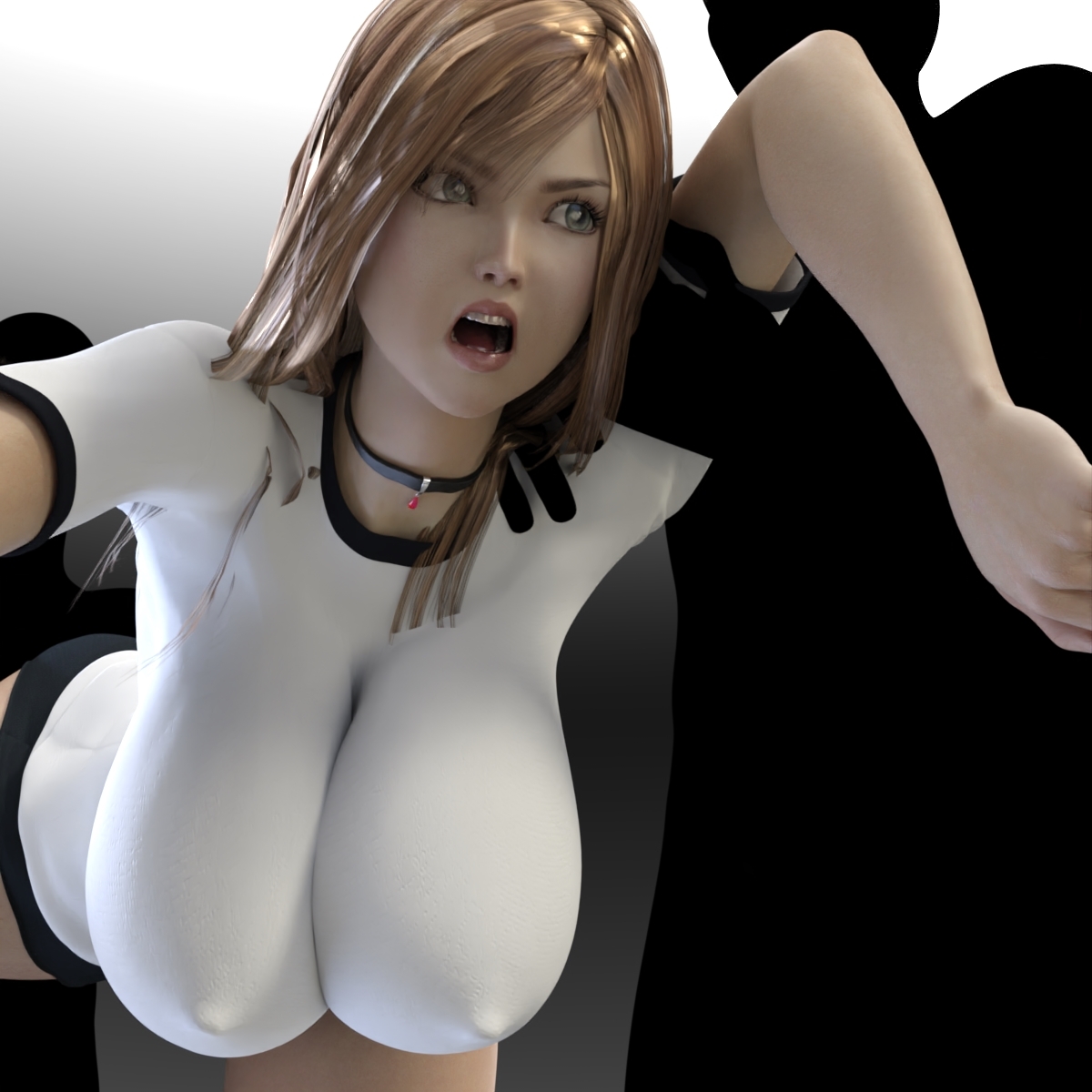 みなみのレーザー調教 画像1