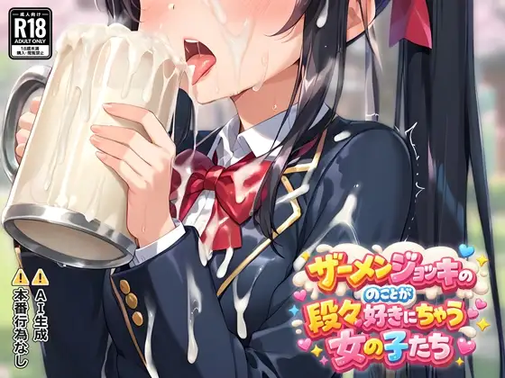 ザーメンジョッキのことが段々好きになっちゃう女の子たち ジャケット画像