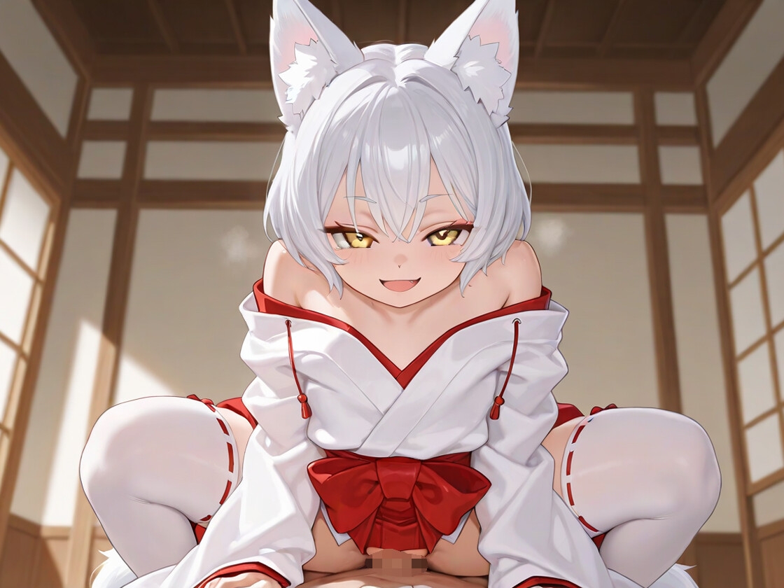 【KU100】アゲマン銀髪のじゃ〇リ妖狐がキツキツまんこで逆レしてきます〜俺が社長になるまでのサクセスストーリー〜【けもみみ/ファンタジー】 画像3