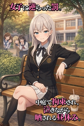 女子に逆らった罰。 中庭で拘束され、泣きながら晒される昼休み