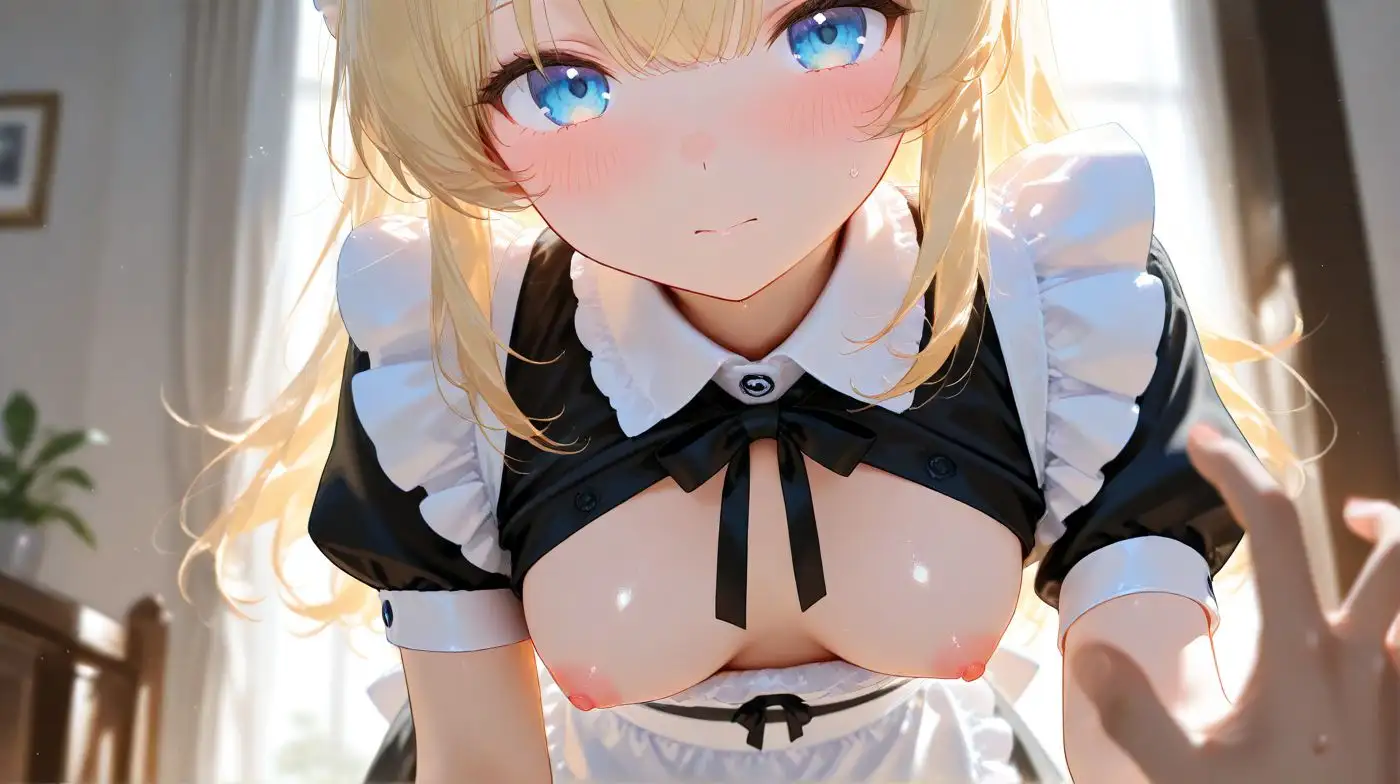 メイドさんのおっぱいをひたすら見る日 サンプル画像 2