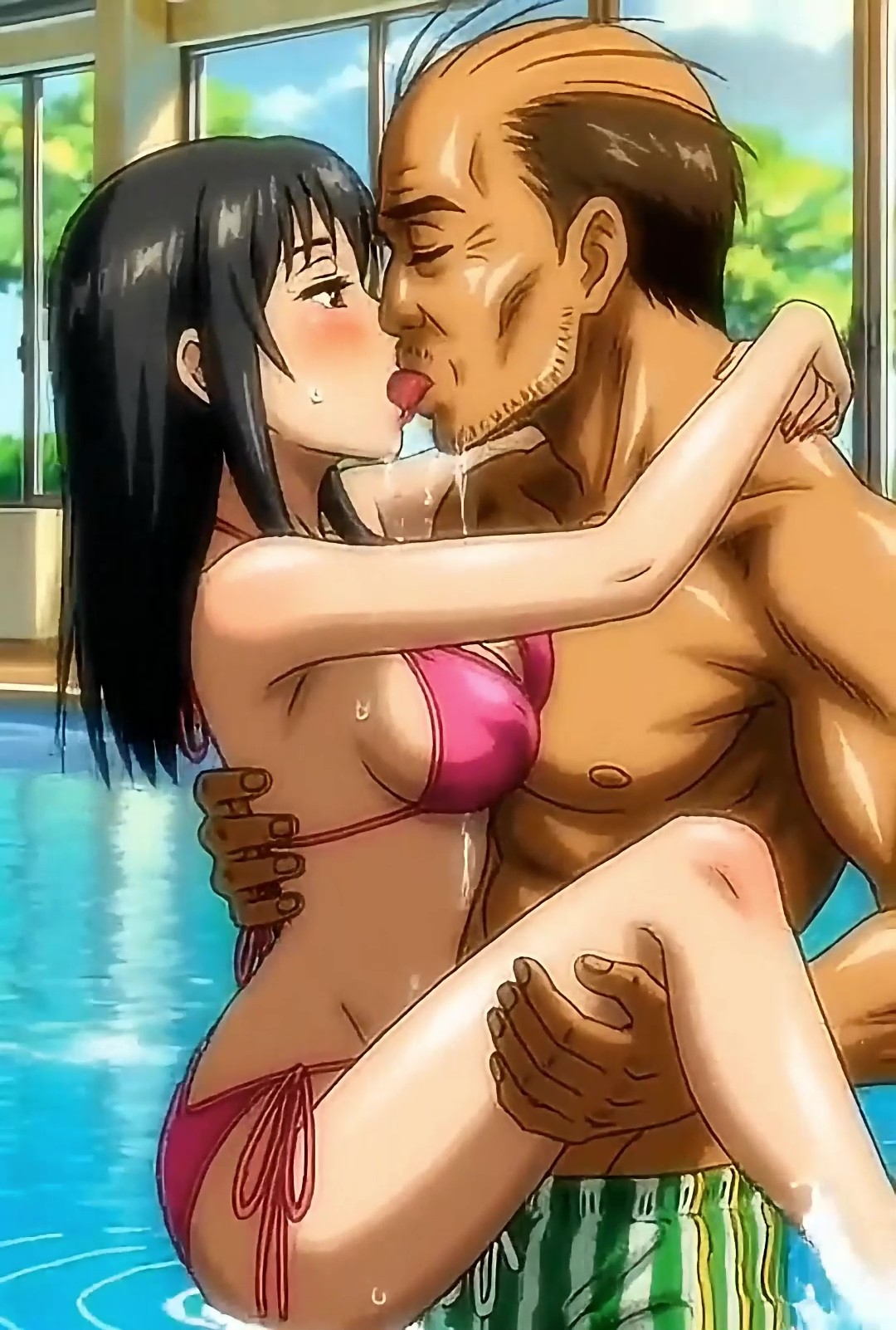 プールサイドでマッサージ♡ 画像6