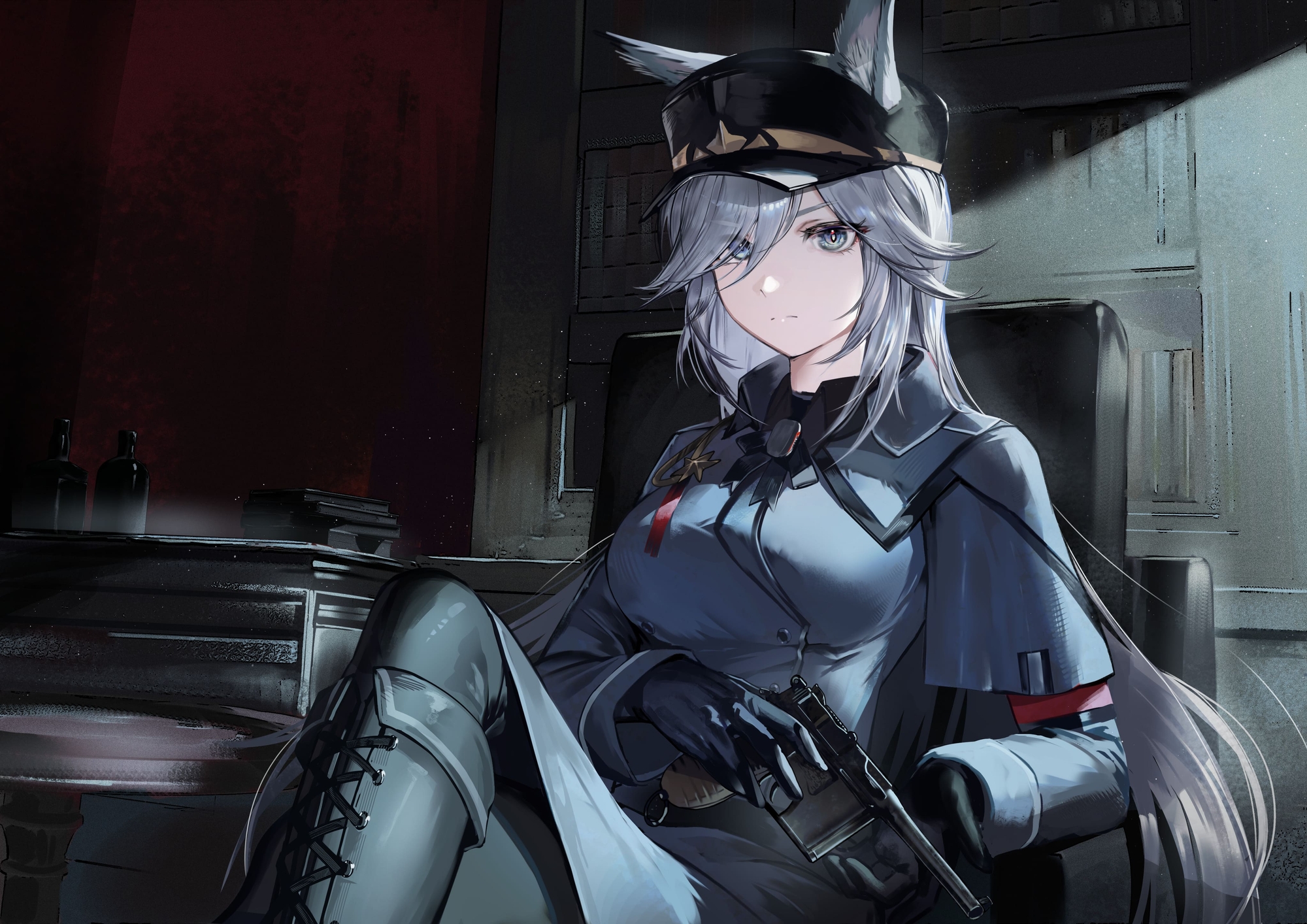 [ケモミミ上官❎純愛❎講釈ASMR]ケモミミ戦記潔RE〜孤独なケモミミ上官と結ばれるお話〜_1