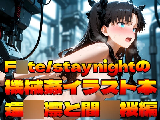 F〇te/stay nightの機械姦イラスト集〜遠〇凛と間〇桜編〜