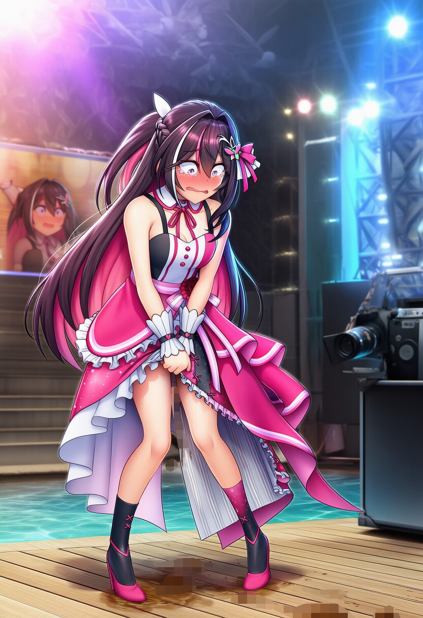 【ちゅい商店】同人CG・AI『AI生成 うんちおもらし ホ◯ライブ A〇Ki』6