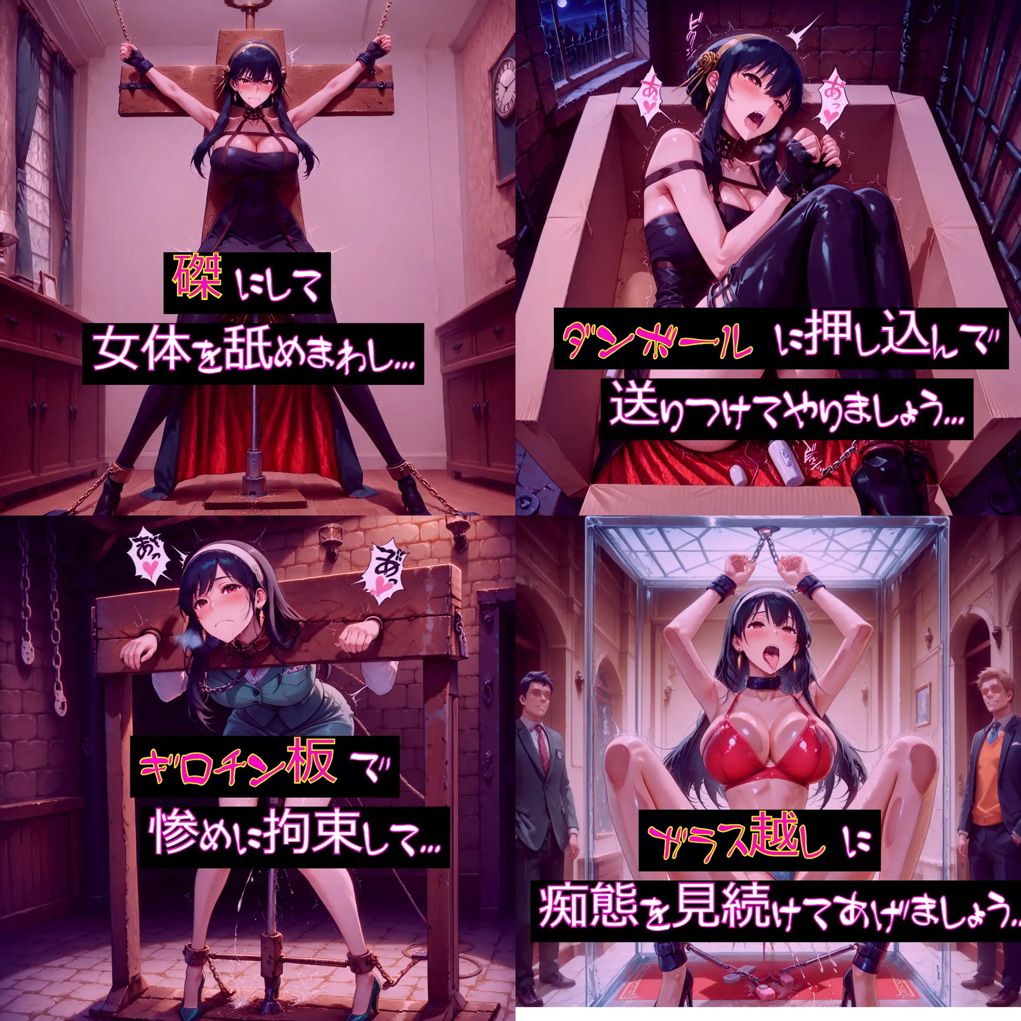 【衣装多種】ヨ〇さん、限界突破の連続絶頂。絶頂の嵐にのたうち回りだらしなくアヘ顔を晒す究極の陥落_玩具オナニー編 サンプル画像 7
