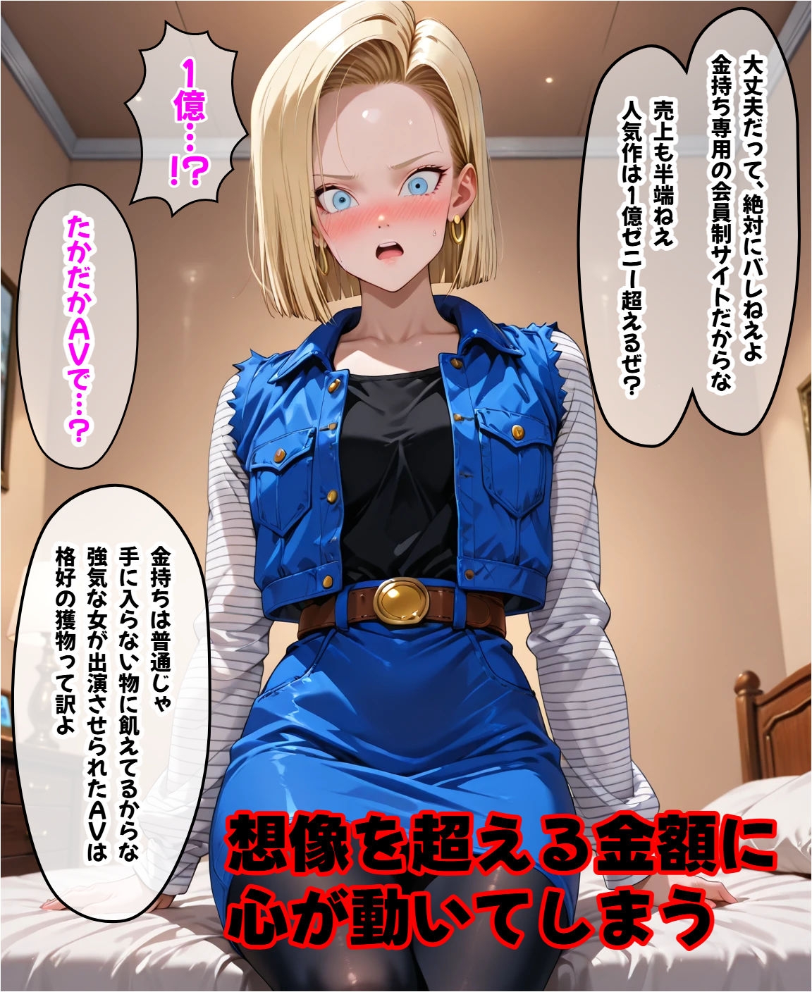 18号、壊されたプライド AV撮影で快楽堕ち_2