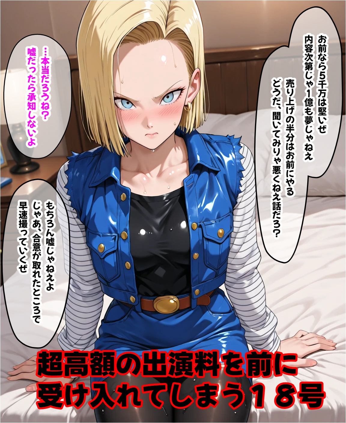 18号、壊されたプライド AV撮影で快楽堕ち_3