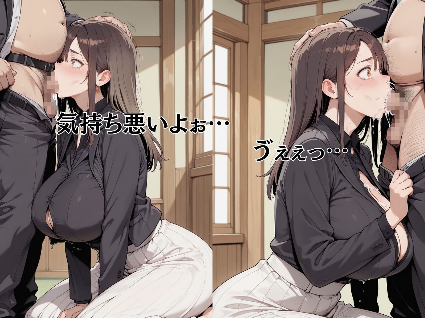 【近所妻】同人CG・AI『少子化町内会 子づくり会合』4