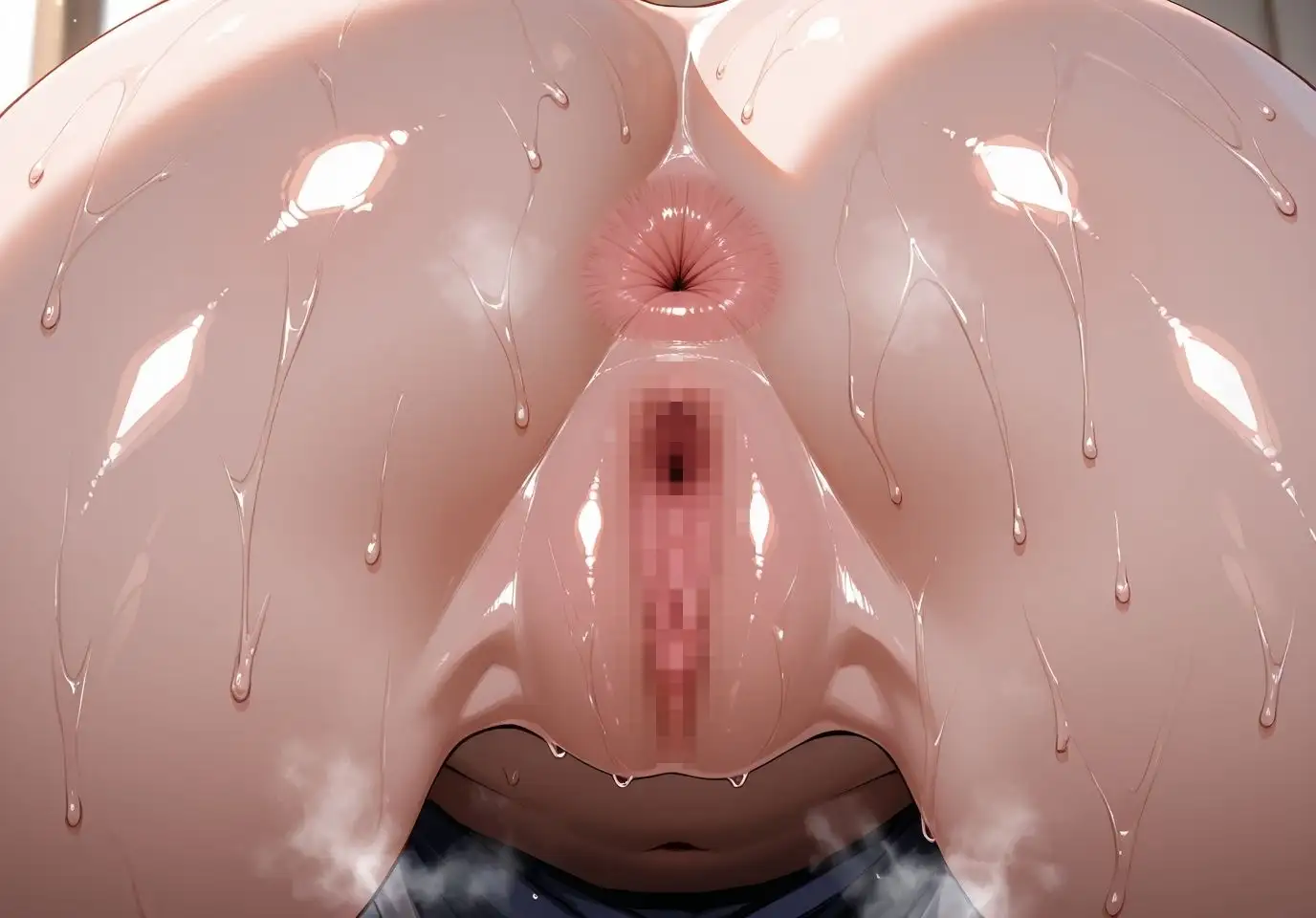 ムチムチ美女のアナル観察 サンプル画像 2