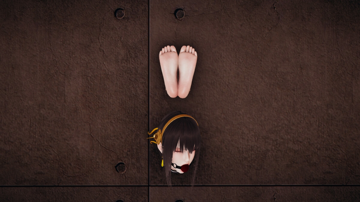 ヨ〇・フォージャー壁足調教 画像2