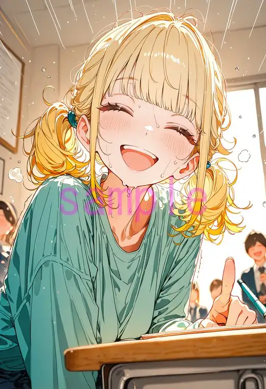 女の子がナニかを見つめている画像集 サンプル画像 5