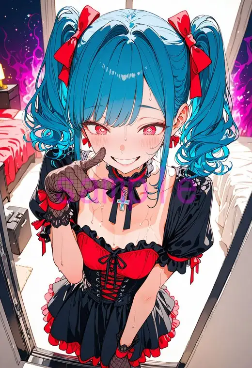 女の子がナニかを見つめている画像集 サンプル画像 8