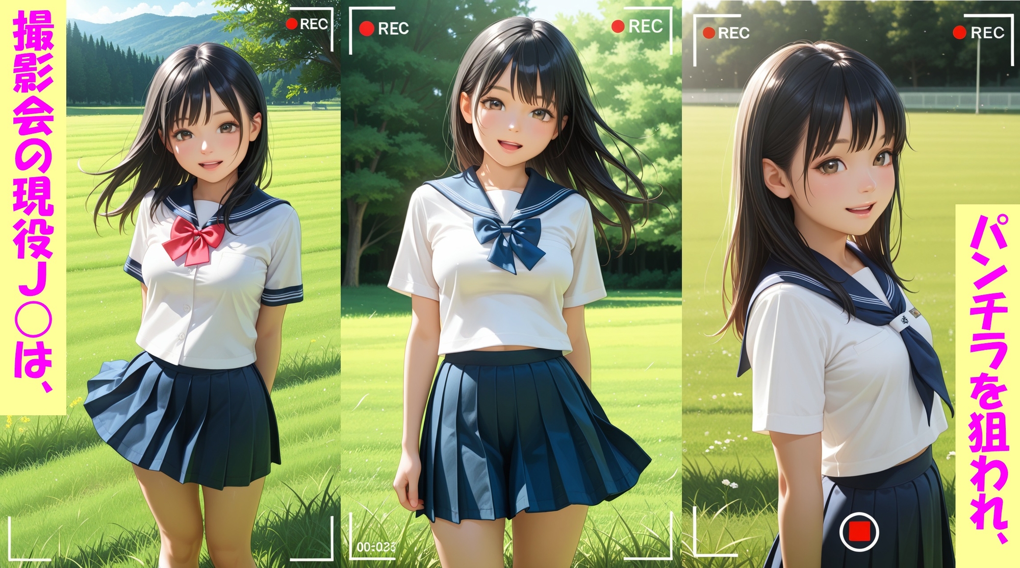 現役J○が撮影会でパンチラを撮られ生涯オカズ化_4