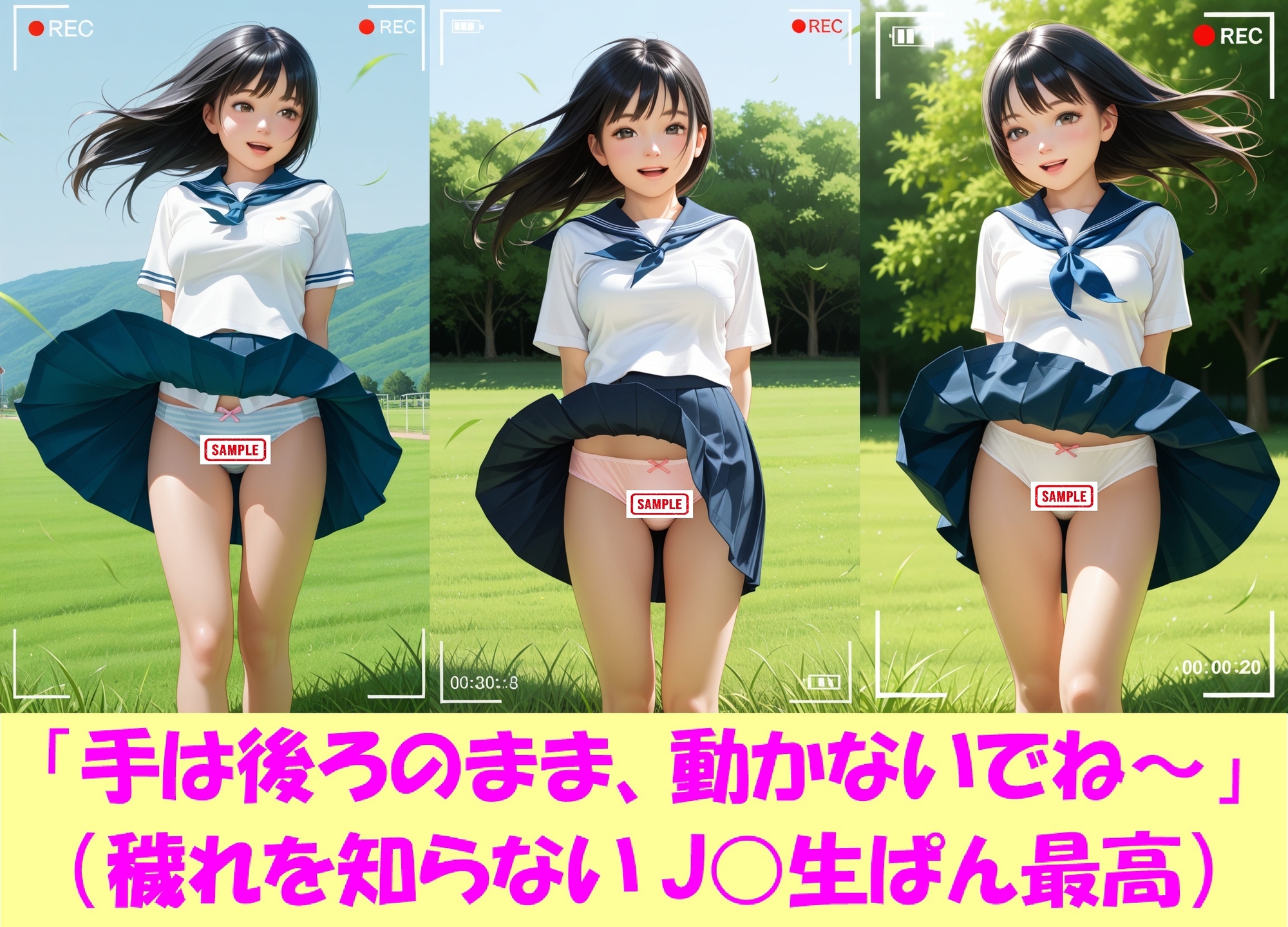 現役J○が撮影会でパンチラを撮られ生涯オカズ化_6