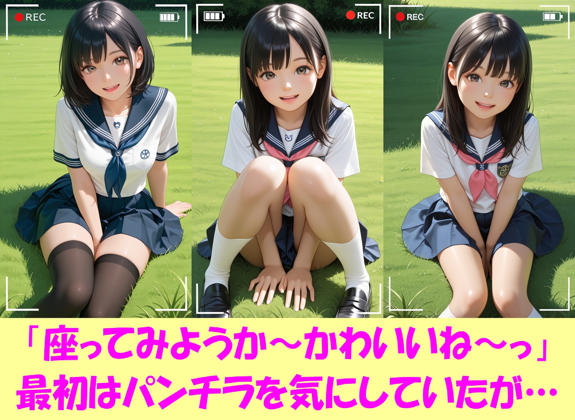 現役J○が撮影会でパンチラを撮られ生涯オカズ化_7