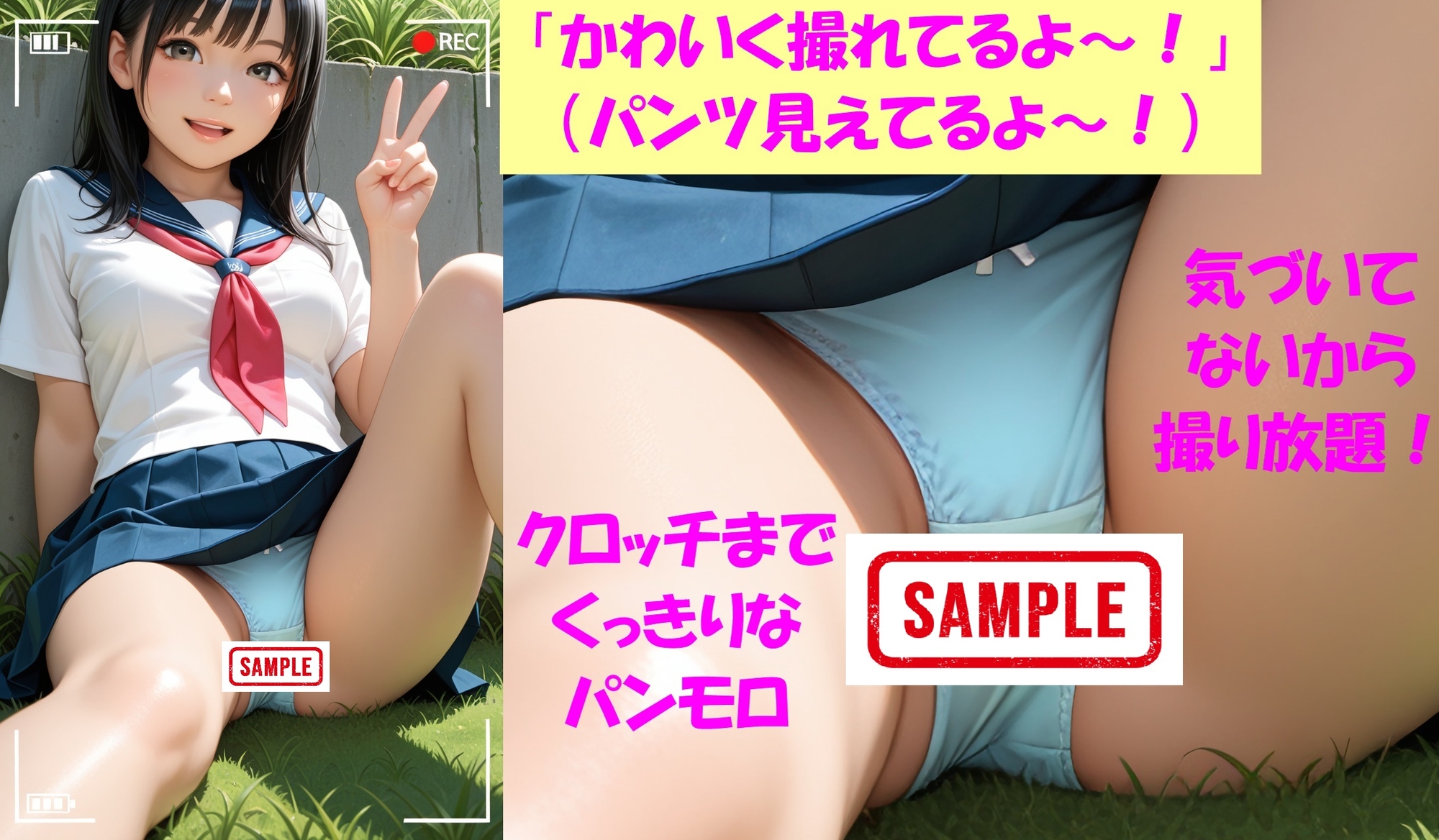 現役J○が撮影会でパンチラを撮られ生涯オカズ化_9