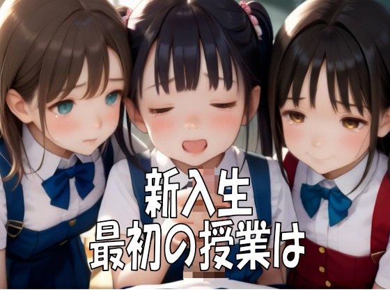 【4K AI ASMR Video】春のパイパン祭り・ツルペタパイパン新入生100人最初の授業_1