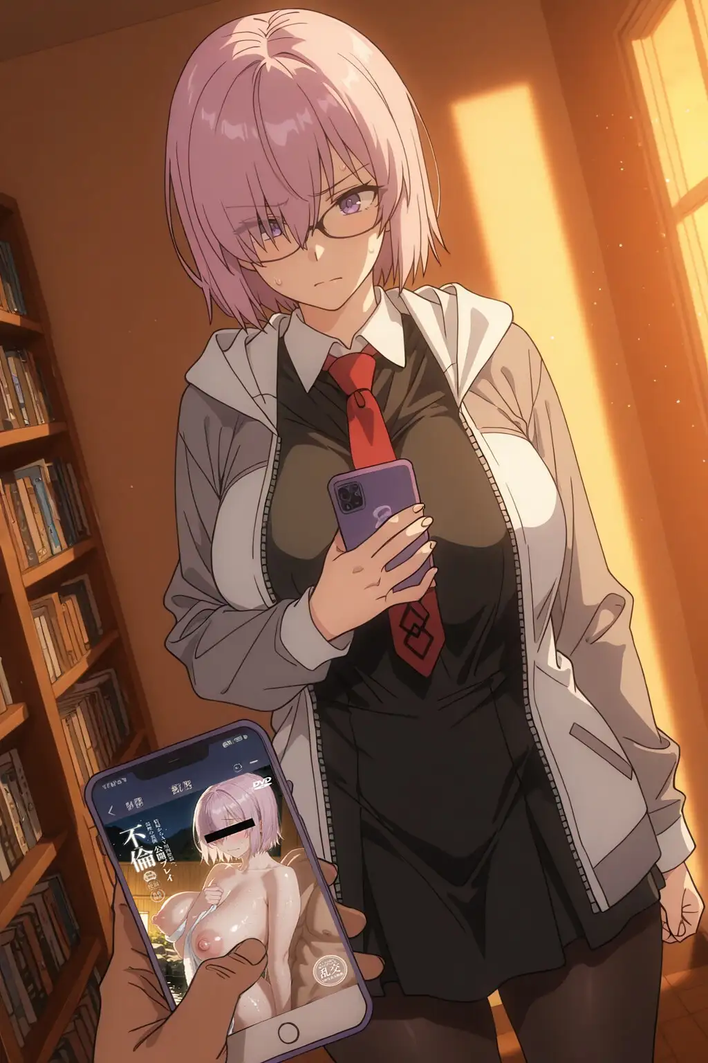 漫研の性処理便器に堕ちた。淫らな女へと変貌し、複数の男と乱交する - マ◯ュ・キリエライト [ramen-chan and you] | DLsite - R18