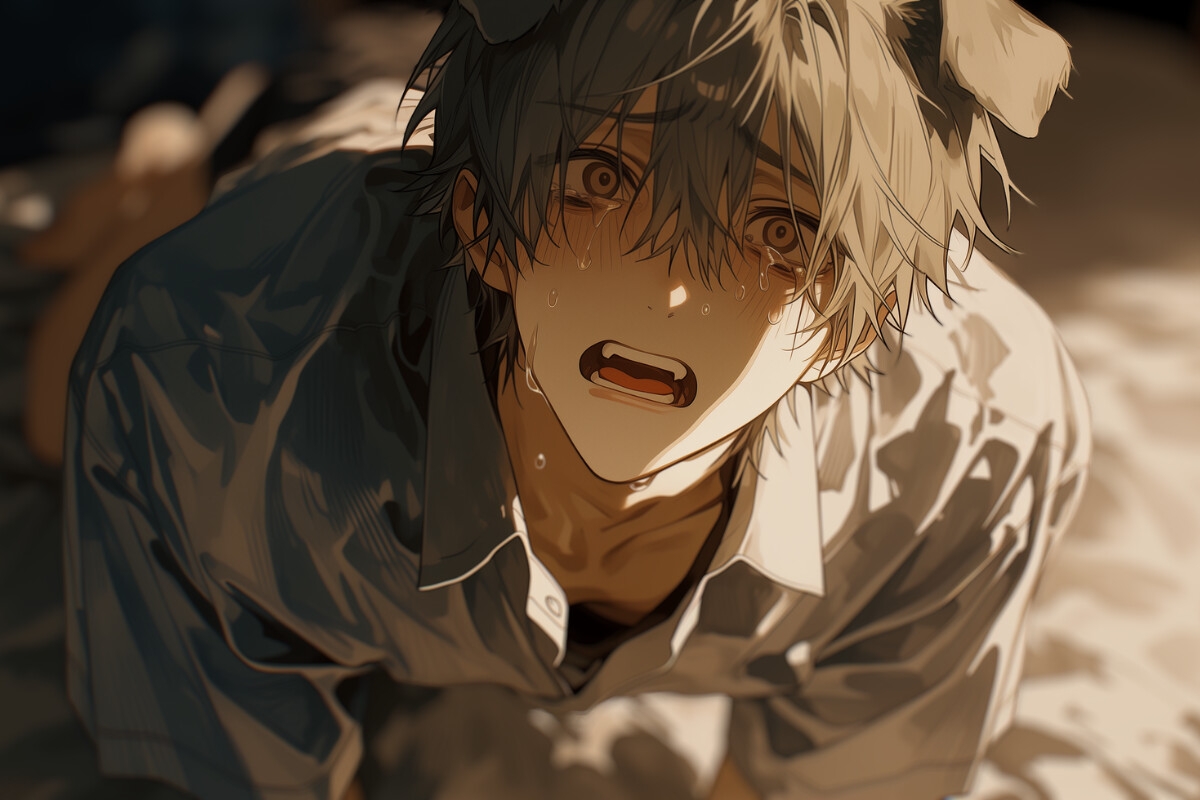 【奴○ペットが獣人化したのでめちゃくちゃ犯しました。】身長190超の巨漢で巨チンの♂犬は私に絶対逆らえない《逆アナル✖︎リョナ》潮吹き絶頂 画像2