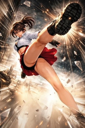 ミニスカ人妻刑事、中条由紀の果てしなきバトル